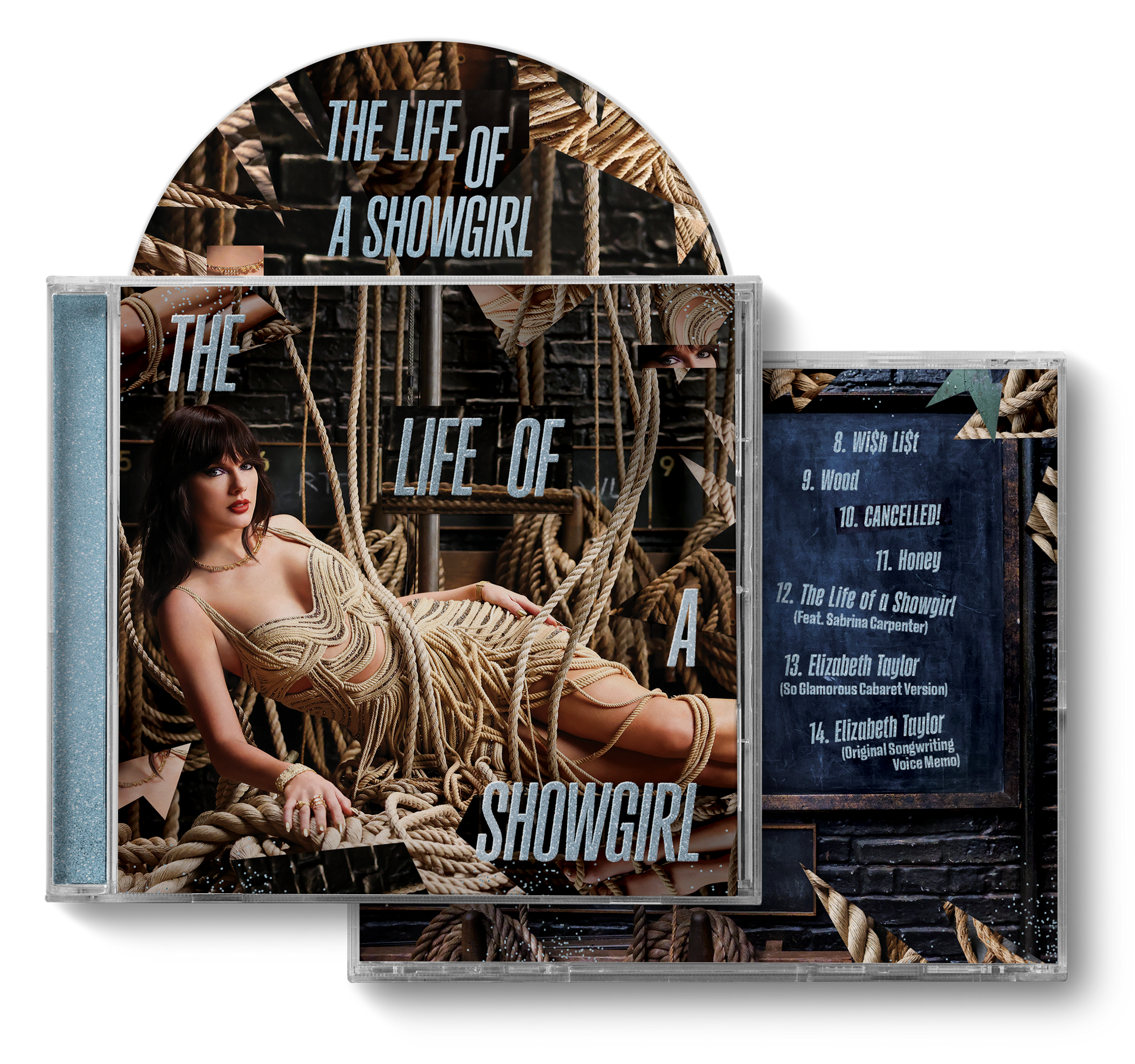 Taylor Swift: The Life of a Showgirl CD (So Glamorous Cabaret Version)